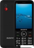 Кнопочный телефон Maxvi B35 (черный)