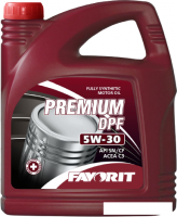 Моторное масло Favorit Premium DPF 5W-30 SN/CF 5л