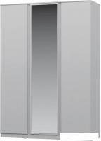 Шкаф распашной НК-Мебель Stern 3-х дверный с зеркалом 72676504 (белый)
