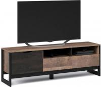 Тумба Империал Стокгольм ТВ (дуб гранж песочный/железный камень)