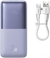 Внешний аккумулятор Baseus Bipow Pro Digital Display Fast Charge 20W Overseas Edition 10000mAh (фиол