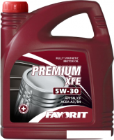 Моторное масло Favorit Premium XFE 5W-30 API SN/CF 4л