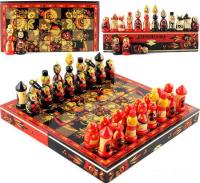 Шахматы Брестская Фабрика Сувениров Хохлома ch_khokhloma