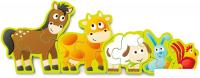 Мозаика/пазл Hape Числа и животные E1628-HP