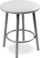 Табурет САВ-лайн Талли (серый/белый)