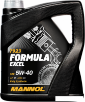 Моторное масло Mannol Formula Excel 5W-40 SN 4л