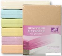 Постельное белье Альвитек Махровая на резинке 160x200x20 ПМР-БЕ-160 (бежевый)