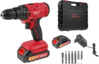 Дрель-шуруповерт Wortex LX BD 1820 Li 0329076 (с 2-мя АКБ, кейс)