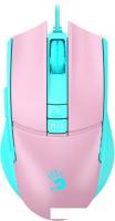 Игровая мышь A4Tech Bloody L65 Max (розовый/голубой)