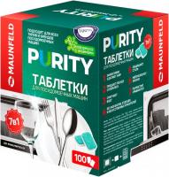 Таблетки для посудомоечной машины MAUNFELD Purity ECO all in 1 MDT100EC (100 шт)