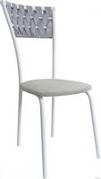 Стул Лидмаш SO-10 (белый/светло-серый)