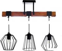 Люстра средней высоты Aitin Pro C1301/3 (черный)