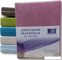 Постельное белье Альвитек Махровая на резинке 180x200x20 ПМР-СР-180(180) (сухая роза)