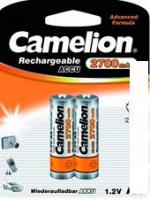Аккумуляторы Camelion AA 2700mAh 2 шт. [NH-AA2700-BP2]