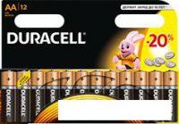 Батарейки DURACELL AA 12 шт.