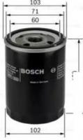 Масляный фильтр Bosch 0986452063