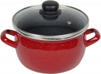 Кастрюля Сантэкс 1-2425112 (красный гранит)
