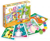 Набор для рисования песком SentoSphere Песочные картинки. Животные 885