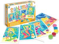 Набор для рисования песком SentoSphere Песочные картинки. Русалки 8806