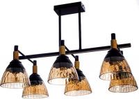 Люстра средней высоты Aitin Pro C1313/6 (черный)