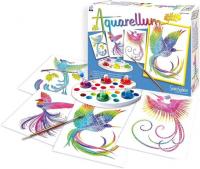 Набор для рисования SentoSphere Aquarellum Райские птицы 656