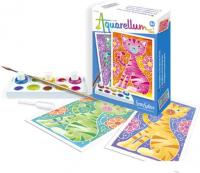 Набор для рисования SentoSphere Aquarellum Кошки Мини 6003