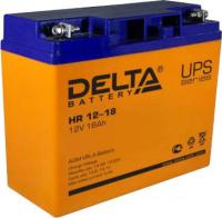 Аккумулятор для ИБП Delta HR 12-18 (12В/18 А·ч)