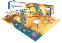 Набор для рисования SentoSphere Плакат-раскраска Павлин Большая 6805