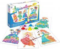 Набор для рисования SentoSphere Aquarellum Цветочные принцессы 696