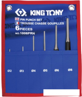 Набор выколоток King Tony 1006PRN (6 предметов)