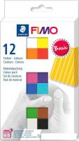Полимерная глина Fimo Soft Basic Colours 8023 C12-1 (12x25 г)