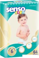 Подгузники Senso Baby Ecoline Junior Extra 6 (64 шт)