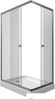 Душевой уголок Triton Вента Хром А1 120х80 (прозрачное стекло)