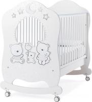 Классическая детская кроватка Italbaby Happy Family Oblo 070.0800-0005 (белый)