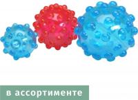 Игрушка для собак Camon Мячик из резины для вкусняшек AD064/C