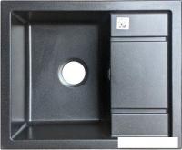 Кухонная мойка Gerhans В19 (черный)