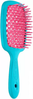 Щетка Janeke Superbrush Small 86SP234AR (светло-бирюзовый/розовый)
