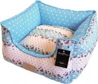 Лежак AntePrima Yolande YOLBUTTURPOIS02 (бело-голубой горошек)