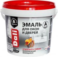 Эмаль Dali Для окон и дверей 1 кг (белый, база А)