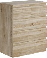 Комод Mio Tesoro Мальта 5 ящиков 80x99 2.05.02.080.3 (дуб сонома)
