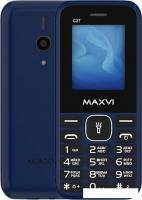 Кнопочный телефон Maxvi C27 (синий)