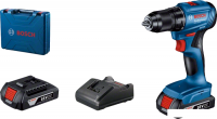 Дрель-шуруповерт Bosch GSR 185-LI Professional 06019K3000 (с 2-мя АКБ, кейс)