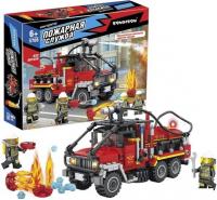 Конструктор Bondibon Пожарная Служба ВВ5708 Пожарная машина