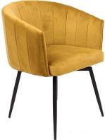 Стул AksHome Melon (карри велюр/черный)