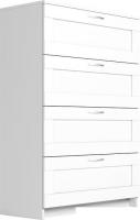 Комод Mio Tesoro Сириус 4 ящика 2.02.02.060.1 (белый)