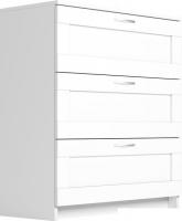 Комод Mio Tesoro Сириус 3 ящика 2.02.02.050.1 (белый)