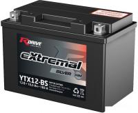 Мотоциклетный аккумулятор RDrive eXtremal Silver YTX12-BS (10.5 А·ч)