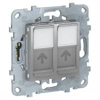 Розетка компьютерная Schneider Electric Unica NU542030