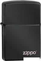 Зажигалка Zippo Ebony Zippo Logo [24756ZL-000003]