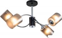 Люстра средней высоты Escada 661/4PL E27*60W Black/Chrome